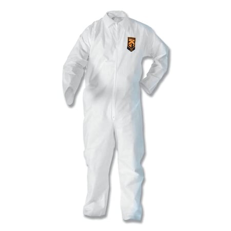 Sujetadores A20 Breathable Particle Protection Coveralls, White - 2XL, 24PK SU3118145